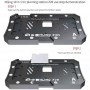 Mijing Z20 10 in 1 BGA Räkamine Stencil Platform Fixture iPhone X ~ 12 Pro max