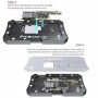 Mijing Z20 10 in 1 BGA Reballing Stencil პლატფორმა Fixture for iPhone X ~ 12 Pro Max