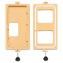 Screw Fixed LCD Screen Frame Bezel Pressure Holding Mold Clamp Mold For iPhone 11 Pro