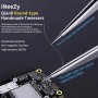 QIANLI AEEZY YX-01 Tweezers épaissis en acier inoxydable Tweezers pointus