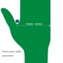 100 ks Ammex Odolné jednorázové nitrilové gumové rukavice