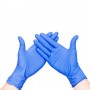 100 PCS AMMEX Прочные Одноразовые перчатки из нитрильного каучука