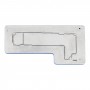 Mechanikus középső rétegű Reballing Stencil sablon iPhone 12 Pro / 12