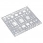 Mekaanikko S24-10 0,12mm BGA Reballing Stencil Template iPhone 12 Pro / 12/12 Mini / 12 Pro max