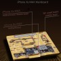 MR3 מכונאי 3 ב 1 נטיעת אמצע Layer פלטפורמת טין עבור iPhone X / XS / XS מקס
