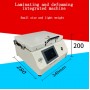 TBK 808S 800W 2 in 1 Mini Air Bubble Screen Remover Korjaus Koneen tyhjiö LCD Screening Lamining Machine