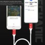 Mechanikus villám felső sebességváltó adatkábel USB villám kábel iOS-hez az iOS-hoz