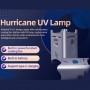 AIXUN hurrikán UV lámpa hűtőventilátorral
