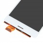 LCD képernyő és digitalizáló teljes összeszerelés a Sony Xperia X Performance (White) számára