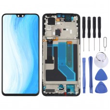 Original AMOLED Material LCD Screen and Digitizer Full Assembly with Frame for Vivo S7 V2020A
