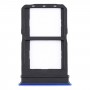 Slot per scheda SIM + SIM vassoio di carta per Vivo iQOO Neo V1914A (blu)