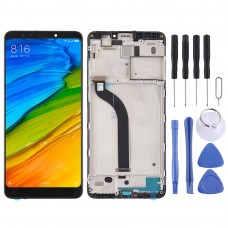 LCD Screen and Digitizer Full Assembly with Frame for Xiaomi Redmi 5 (Black)