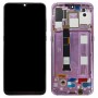 OLED MATERIAALI LCD-näyttö ja digitointikoko koko kokoonpano kehyksellä Xiaomi Mi 9: lle (vaaleanpunainen)
