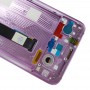 OLED-material LCD-skärm och digitizer Fullständig montering med ram för Xiaomi MI 9 (rosa)