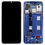OLED-material LCD-skärm och digitizer Fullständig montering med ram för Xiaomi MI 9 (blå)