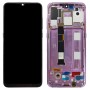 Alkuperäinen amoled materiaali LCD-näyttö ja digitointikoko koko kokoonpano kehyksellä Xiaomi Mi 9: lle (vaaleanpunainen)
