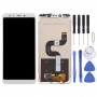 LCD Screen and Digitizer Full Assembly with Frame for Xiaomi Mi 6X / A2 (White)