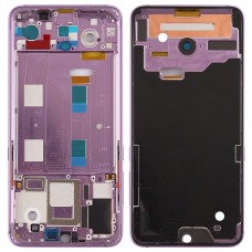 Marco medio del bisel Placa para Xiaomi MI 9 (rosa)