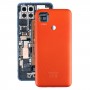 Couverture arrière de la batterie d'origine pour Xiaomi Redmi 9c / redmi 9c NFC / Redmi 9 (Inde) / M2006C3MG, M2006C3MNG, M2006C3MII, M2004C3MI (Orange)