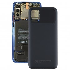 Eredeti akkumulátor hátlapja Xiaomi Poco M3 M2010J19CG (fekete)