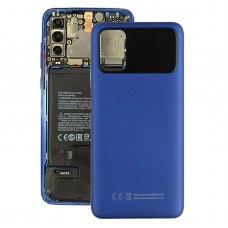 Оригинальная задняя крышка аккумулятора Крышка для Xiaomi Poco M3 M2010J19CG (синий)