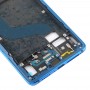 Elülső ház LCD keret Beszel lemez Xiaomi Redmi K20 / Redmi K20 Pro / MI 9T / MI 9T Pro (kék)