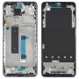 Marco original LCD frontal de la carcasa del bisel Placa para Xiaomi redmi Nota 9 Pro 5G M2007J17C (gris)