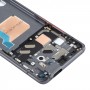 Eredeti elülső ház LCD keret Beszel lemez Xiaomi Redmi K30 Ultra M2006J10c (fekete)