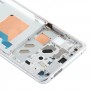 Originale Fronte Housing LCD Telaio Bezel Piastra per Xiaomi redmi K30 Ultra M2006J10C (argento)