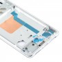 Originale Fronte Housing LCD Telaio Bezel Piastra per Xiaomi redmi K30 Ultra M2006J10C (argento)
