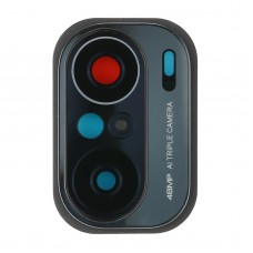 Kamera linsskydd för Xiaomi RedMi K40 (48mp) M2012K11AC (svart)