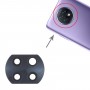 10 PCS obiettivo posteriore della fotocamera per Xiaomi redmi Nota 9T 5G M2007J22G