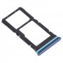 Plateau de carte SIM + plateau de carte SIM / plateau de carte micro SD pour xiaomi mi 10T lite 5g (gris)