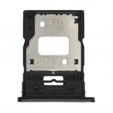 SIMカードトレイ+ SIMカードトレイ/小米科技ミ11 LiteのM2101K9AGのためのマイクロSDカードトレイ（ブラック）