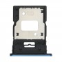 Slot per scheda SIM + Slot per scheda SIM / Micro SD vassoio di carta per Xiaomi MI 11 Lite M2101K9AG (blu)