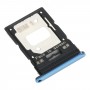 SIM-kortfack + SIM-kortfack / micro SD-kortfack för Xiaomi MI 11 Lite M2101K9AG (blå)