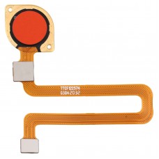 Датчик за пръстови отпечатъци Flex кабел за Xiaomi Redmi 9C (червен)