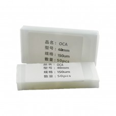 50 kpl OCA optisesti selkeä liima Apple Watch Series 4/5/6 40mm
