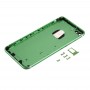 6 in 1 für iPhone 7 Plus (Rückenabdeckung + Kartenablage + Volumensteuerungsschlüssel + Netzschalter + Mute-Schalter-Vibrator-Taste + Zeichen) Vollmontage-Gehäuseabdeckung (grün + schwarz)