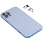 Cubierta de la carcasa posterior con la apariencia de imitación de IP13 Pro para iPhone 11 (azul)