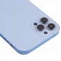 Couvercle de boîtier arrière avec apparence imitation d'IP13 Pro pour iPhone 11 (bleu)