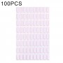100 კომპლექტი SIM ბარათის მფლობელი Socket წყლის დაზიანების გარანტია ინდიკატორი სტიკერები for iPhone 12 Pro / 12 Pro Max / 12/12 მინი