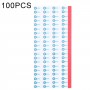 100 PCS前置摄像头防尘海绵泡沫垫（小环）适用于iPhone 12 Pro / 12 Pro Max / 12/12迷你