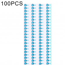 100 PCS Frontal Cámara Polvo a prueba de polvo Pads de espuma de espuma (anillo grande) para iPhone 12 PRO / 12 Pro Max / 12/12 Mini