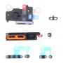 Mescipo antipolvere altoparlante da 10 pezzi con telaio per iPhone 12 Pro (nero)