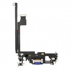 Charging Port Flex Cable for iPhone 12 Pro Max (Blue) 