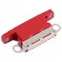 Conector de puerto de carga para iPhone 12 Pro Max (Rojo)