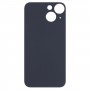Fácil reemplazo de la cubierta de la batería de la parte posterior del agujero de la cámara de reemplazo para iPhone 13 mini (negro)