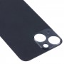 Easy Ersatz Big Kamera-Lochglas-Backbatterieabdeckung für iPhone 13 Mini (schwarz)