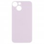 Fácil de reemplazo de la cubierta de la batería de la parte posterior del agujero de la cámara de reemplazo para iPhone 13 mini (rosa)